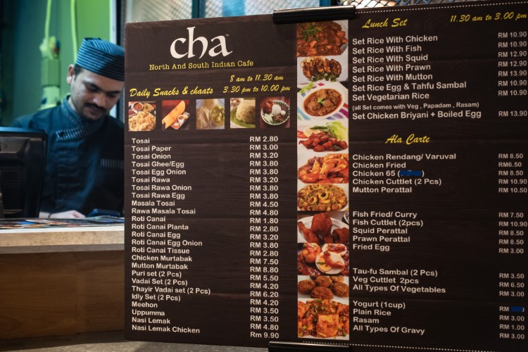 CHA (North & South Indian Café) 1 Mont Kiara